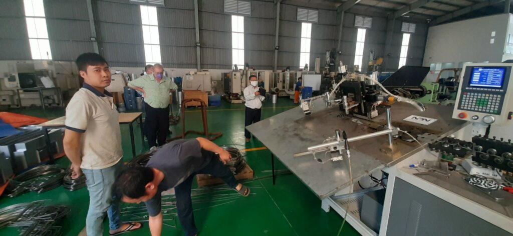 Máy uốn dây thép 2D GT-WD-60-4A (kết hợp hàn nối)